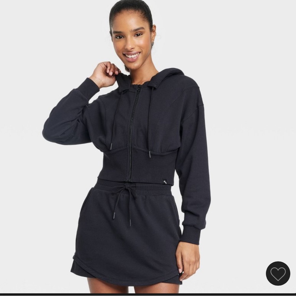 JoyLab Charcoal Hooded Jacket